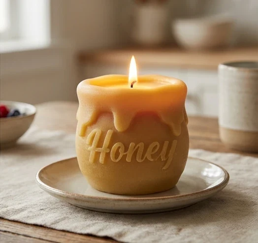 18 oz Save The Bees™ XL Pure Hawaiian Beeswax Candle