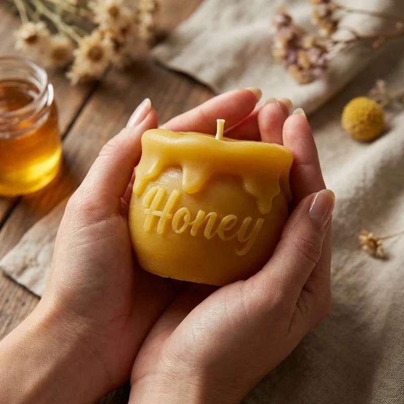 5 oz Save The Bees™ Pure Hawaiian Beeswax Candle