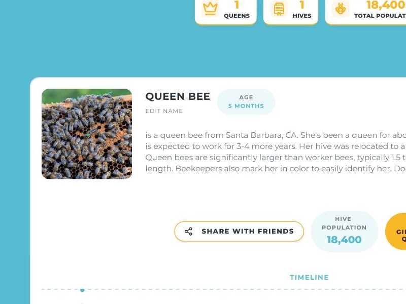 Preview: NAME your newly adopted Queen Bee!