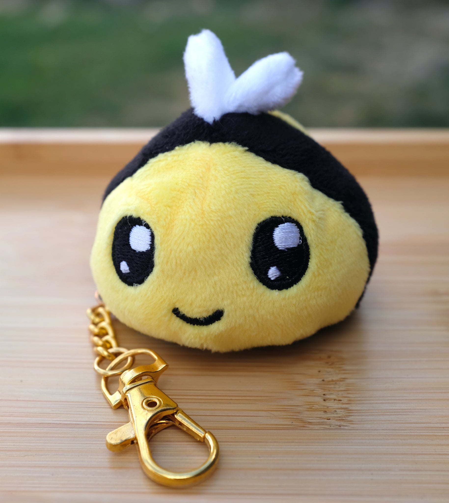 Original Adopt A Bee Plush Toy Keychain