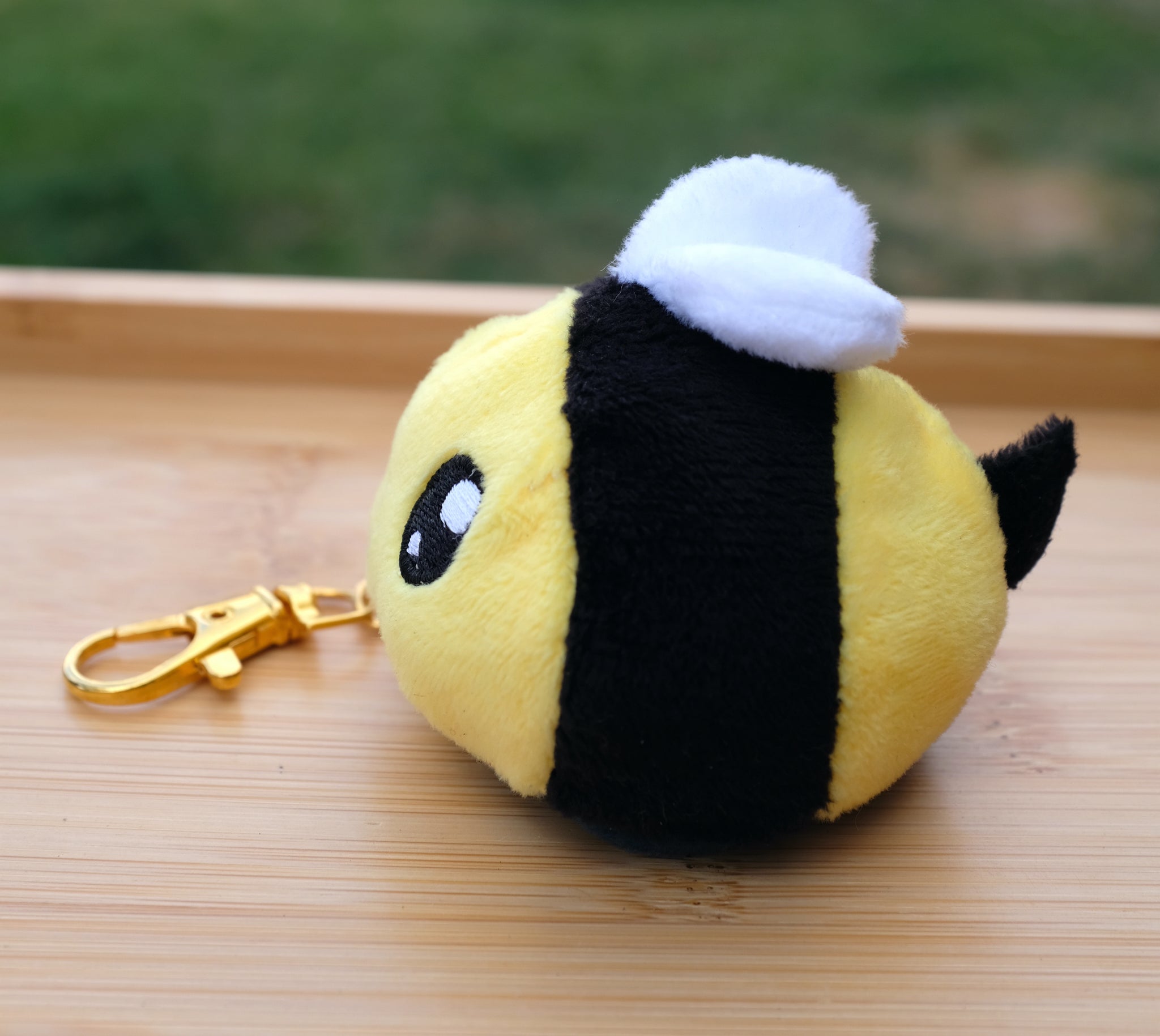 Original Adopt A Bee Plush Toy Keychain