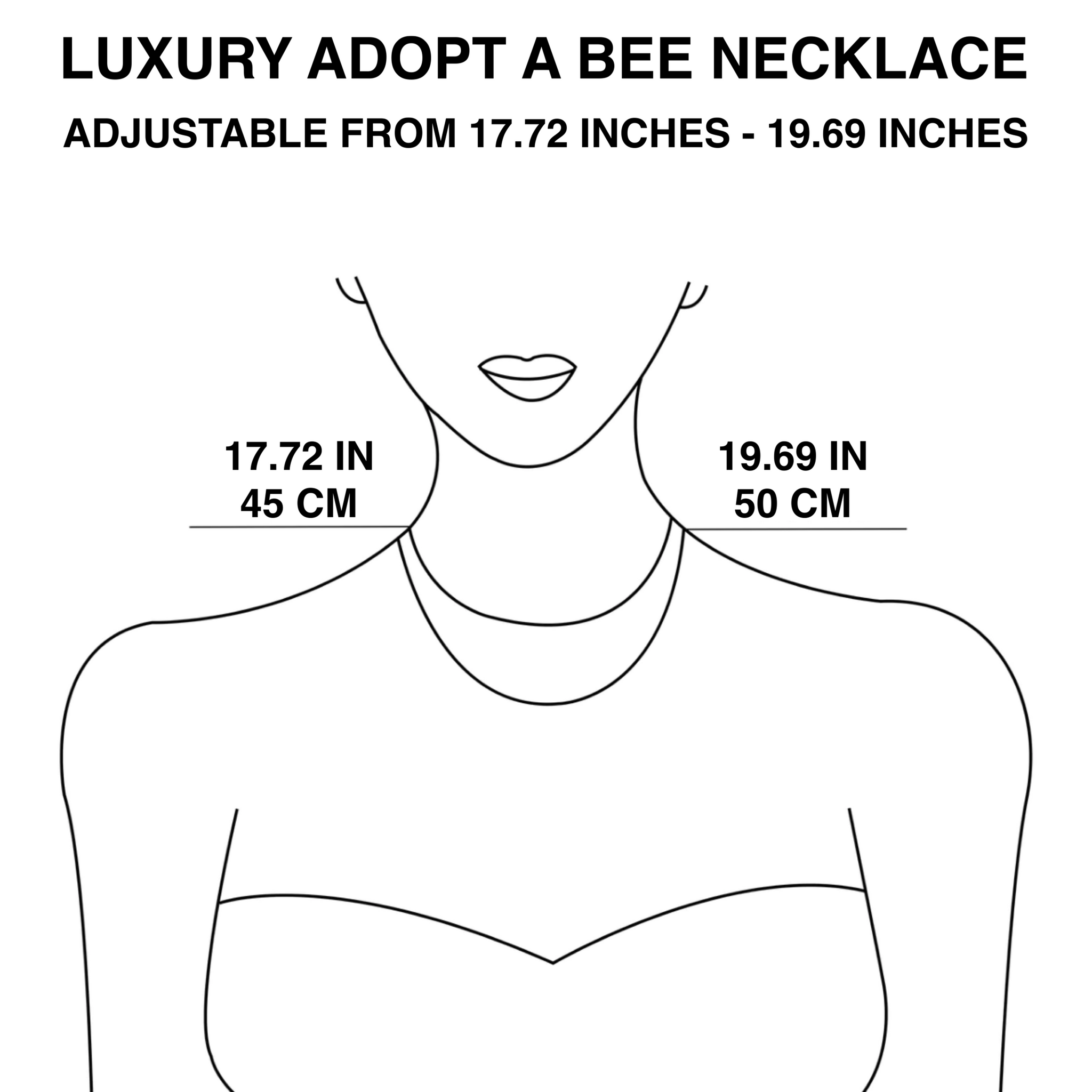 Luxury Queen Bee Necklace Gold/Silver *NEW* (LOW STOCK)