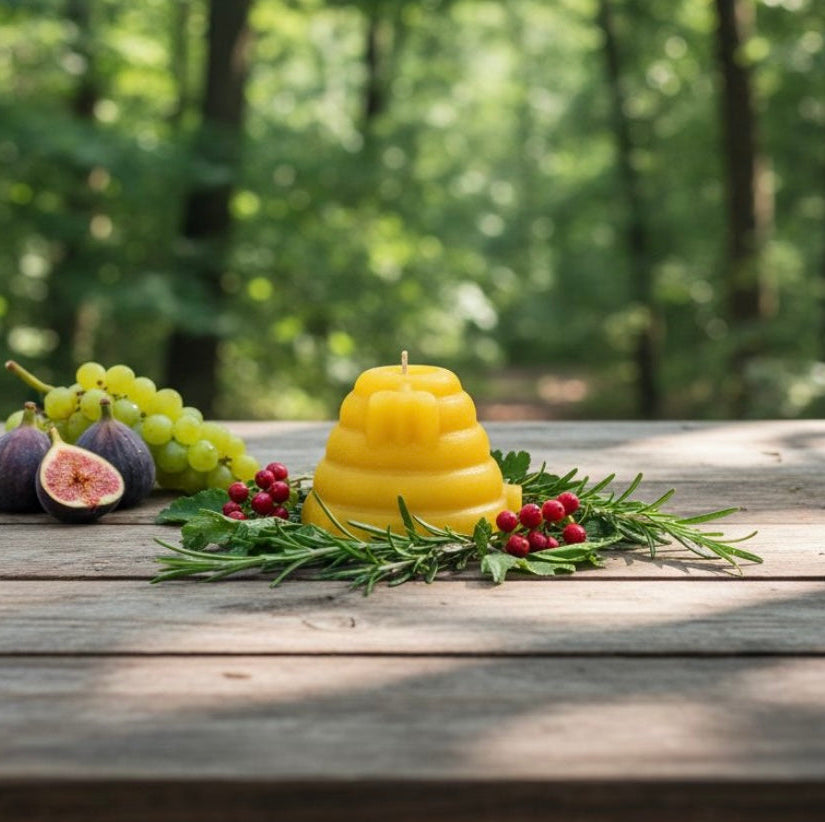 Save The Bees™ Pure Beeswax Candle