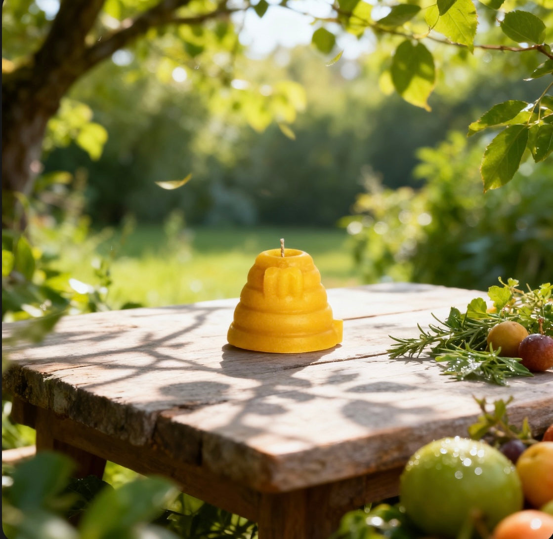 Save The Bees™ Pure Beeswax Candle