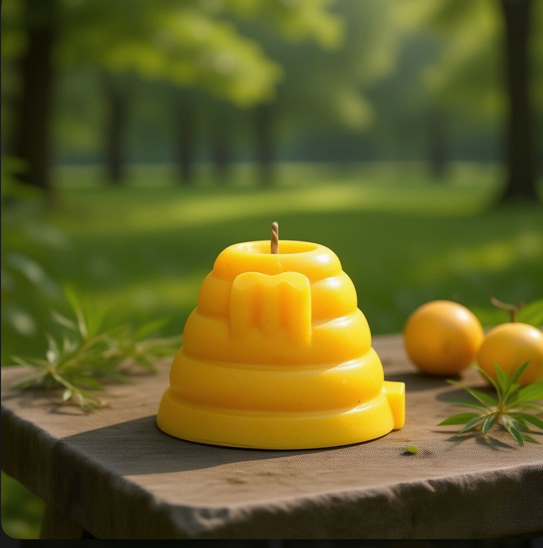 Save The Bees™ Pure Beeswax Candle