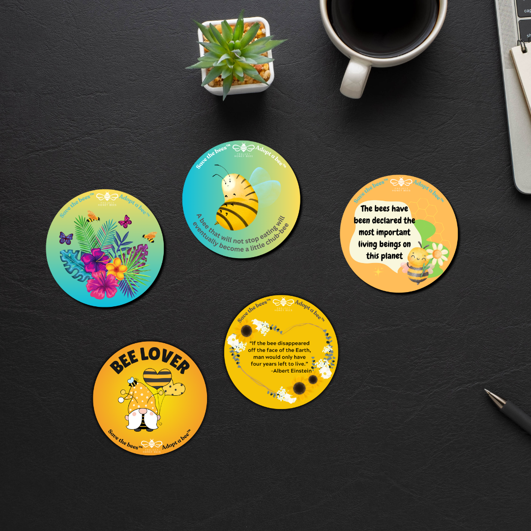 Official SAVE THE BEES™ Sticker Pack